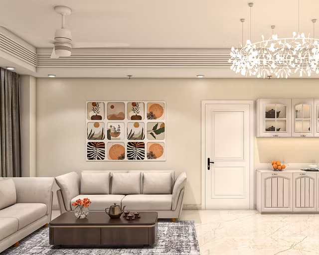 Apartment projects and interior design